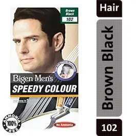 Bigen Hair Color Mens Speedy Brown Black 102