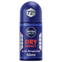 Nivea Men Deodorant Dry Impact, Roll-On 50Ml