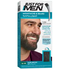 Just For Men Hair Color Moustache Dark Brown