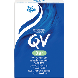 Ego QV Soap Bar Fragrance Free 100g
