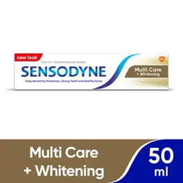 Sensodyne Toothpaste Multi Care + Whitening 50 Ml