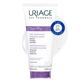 URIAGE GYN-PHY Intimate wash refreshing gel, Gently cleanses Foaming gel 200ML