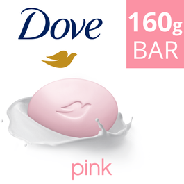 Dove Beauty Cream Soap Bar, Pink, 160g