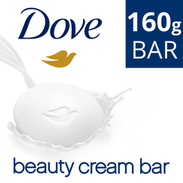 Dove Beauty Cream Soap Bar, Original, 160 g