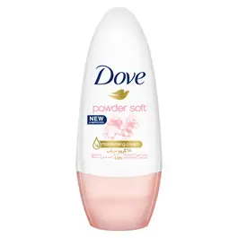 Dove Antiperspirant Deodorant Roll-On, Powder Soft,50 ml