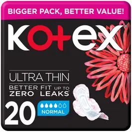 Kotex Normal With Wings Value Pack 20 Pads
