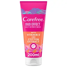 CAREFREE Intimate Wash Vit E & Cotton 200ml