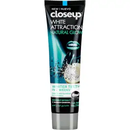 Closeup Natural Attraction Gel Toothpaste, Coconut Extract & Bamboo Charcoal, 75ml