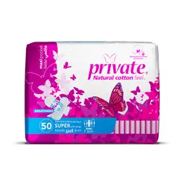 Private Maxi Super Wings 50 PAD