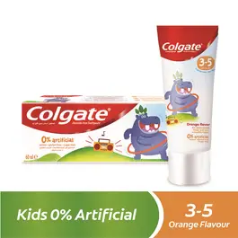 Colgate Kids 0% Artificial 3-5 years Toothpaste 60 ml