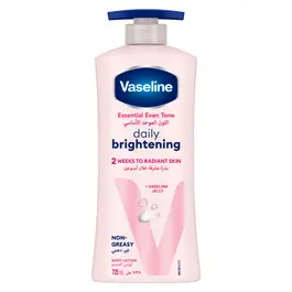 VASELINE Essential Even Tone Body Lotion, Daily Brightening, 725ml