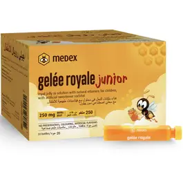 Medex Gelee Royale Junior 20 Drinkable Vials