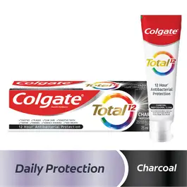 Colgate Total Charcoal Clean 12 hr Protection Toothpaste 75 ml