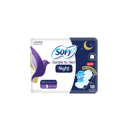 Sofy Night Comfort Slim Long with wings 18 Pads