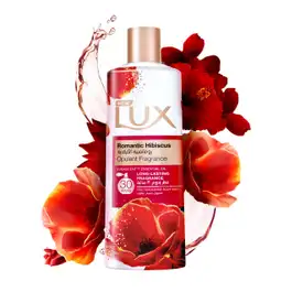 LUX Opulent Fragrance Body Wash, Romantic Hibiscus, 500ml