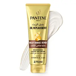 Pantene Pro-V Milky Damage Repair Oil Replacement Leave-On Cream, 275 ml