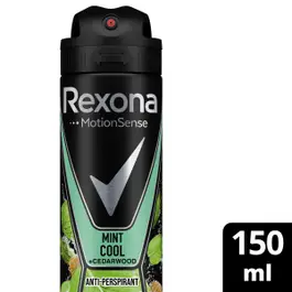 Rexona Men Mint +Cedarwood Anti-Perspirant&Stain Spray 150ml
