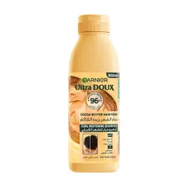 Garnier Ultra Doux Cocoa Butter Hair Food Shampoo for Dry Curly Hair 350ML