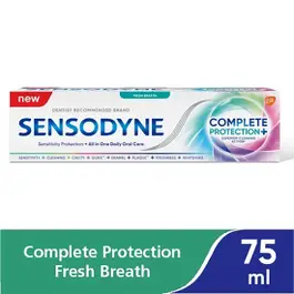 Sensodyne Toothpaste Complete Protection Fresh Breath 75 Ml