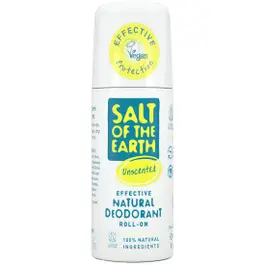 Salt Of The Earth Natural Roll On Deo Unscented 75 Ml