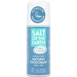 Salt Of The Earth Natural Roll On Deo Ocean Coconut 75 Ml
