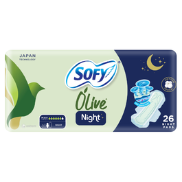 Sofy Night Pad With Olive 24+2 Free