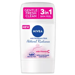 Nivea Antiperspirant Natural Radiance Women Stick - 50 ml
