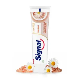 Signal Complete 8 Nature Elements Toothpaste, Pink Salt & Chamomile, 75ml