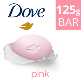 Dove Beauty Cream Soap Bar, Pink, 125 g