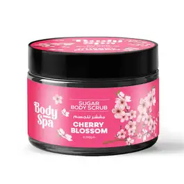 Body Spa Sugar Body Scrub Cherry Blossom - 240 ml