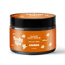 Body Spa Sugar Body Scrub Amber - 240 ml