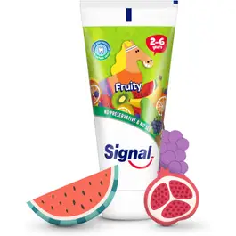 Signal Kids Toothpaste, Fruity, for 2-6 Years, 50ml