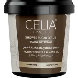 Celia Body Sugar Scrub Foam Licorice Root Extract 600 gm