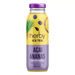Herby Iced Green Tea With Acai And Pineapple - 250 ml