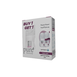 Purebeauty Whitening Roll-On Lightly Scented 60ml (1+1)