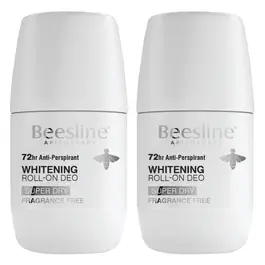 Beesline Roll On Super Dry Fragrance Free 50ml Offer(1+1)