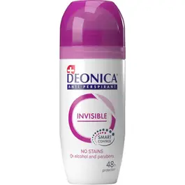 Deonica Antiperspirant Roll On Invisible - 50 ml