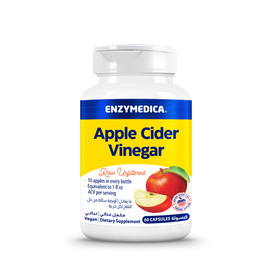 Enzymedica, Apple Cider Vinegar 60 Capsules