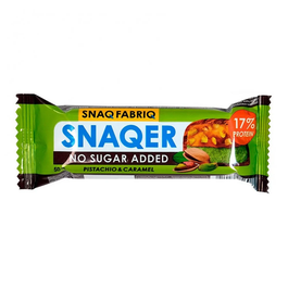 Snaq Fabriq Snaqer No Add Sugar Protein Bar Pistachio And Caramel - 50g