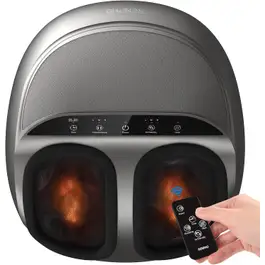 Renpho Shiatsu Foot Massager - With Remote Control - Silver