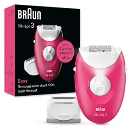 Braun Silk Epil 3 Epilator With Shaver and Trimmer