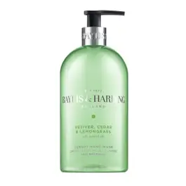 Baylis & Harding Vetiver, Cedar & Lemongrass Anti-Bacterial Hand Wash 500ml