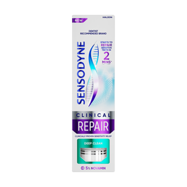 Sensodyne Clinical Repair Deep Clean Toothpaste 75ml