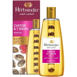 Herbsindia Castor & 7 Seeds Hair Oil - 280 ml