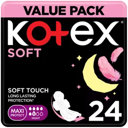 Kotex Maxi Soft Night 24 Pcs