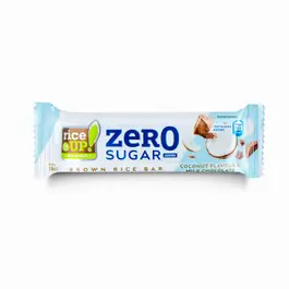 Rice Up Zero No Add Sugar whole grains Rice Bar with Coconut & Milk Chocolate 18g