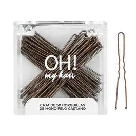 You Are The Princess Omh Box 50 Brown Hair Bow Hairpins