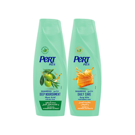 Pert Olive Deep Nourishment + Honey Daily Care Shampoo Bundle 400ml