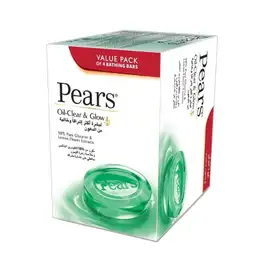 Pears Clear And Glow Bar Soap - 4 pcs