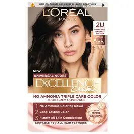 L'Oréal Paris Excellence Creme Universal Nudes Hair Color 2U Darkest Brown